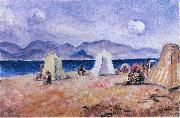 Henri Lebasque Prints On the Beach oil painting reproduction